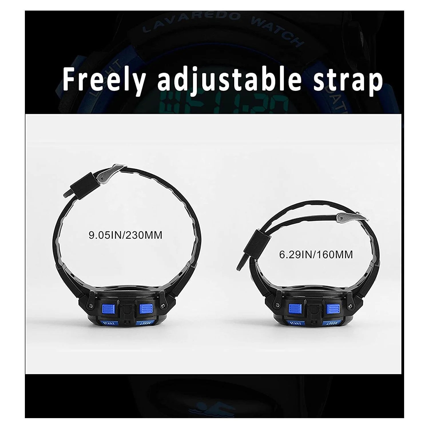 Digital Sports Watch for Age 4-15 Waterproof Watches with Alarm Stopwatch Wrist Watches for Age 4-15 Birthday Chriatmas Gift